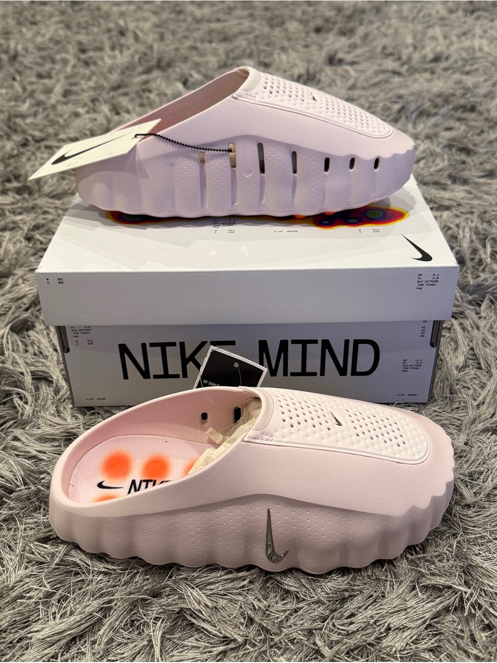 Nike Mind 001 Pearl Pink. Womens 7